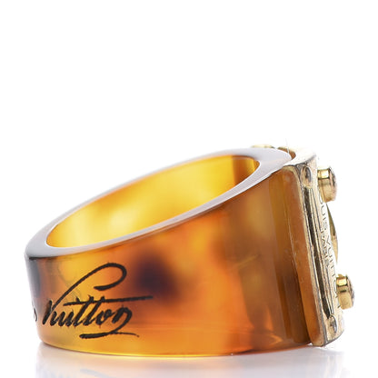 Louis Vuitton Lock Me Ring L Ecaille 5 of 6