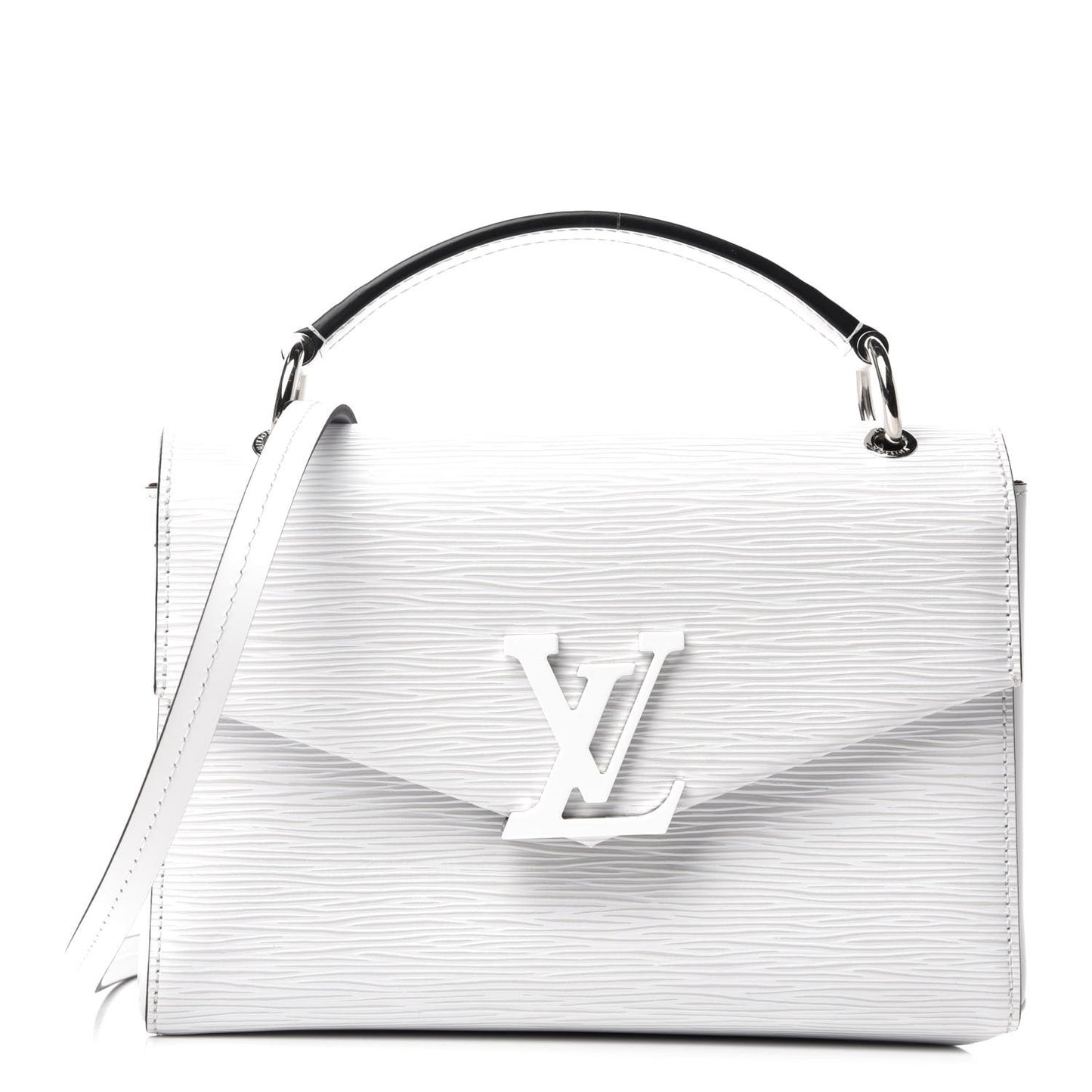Epi Pochette Grenelle White