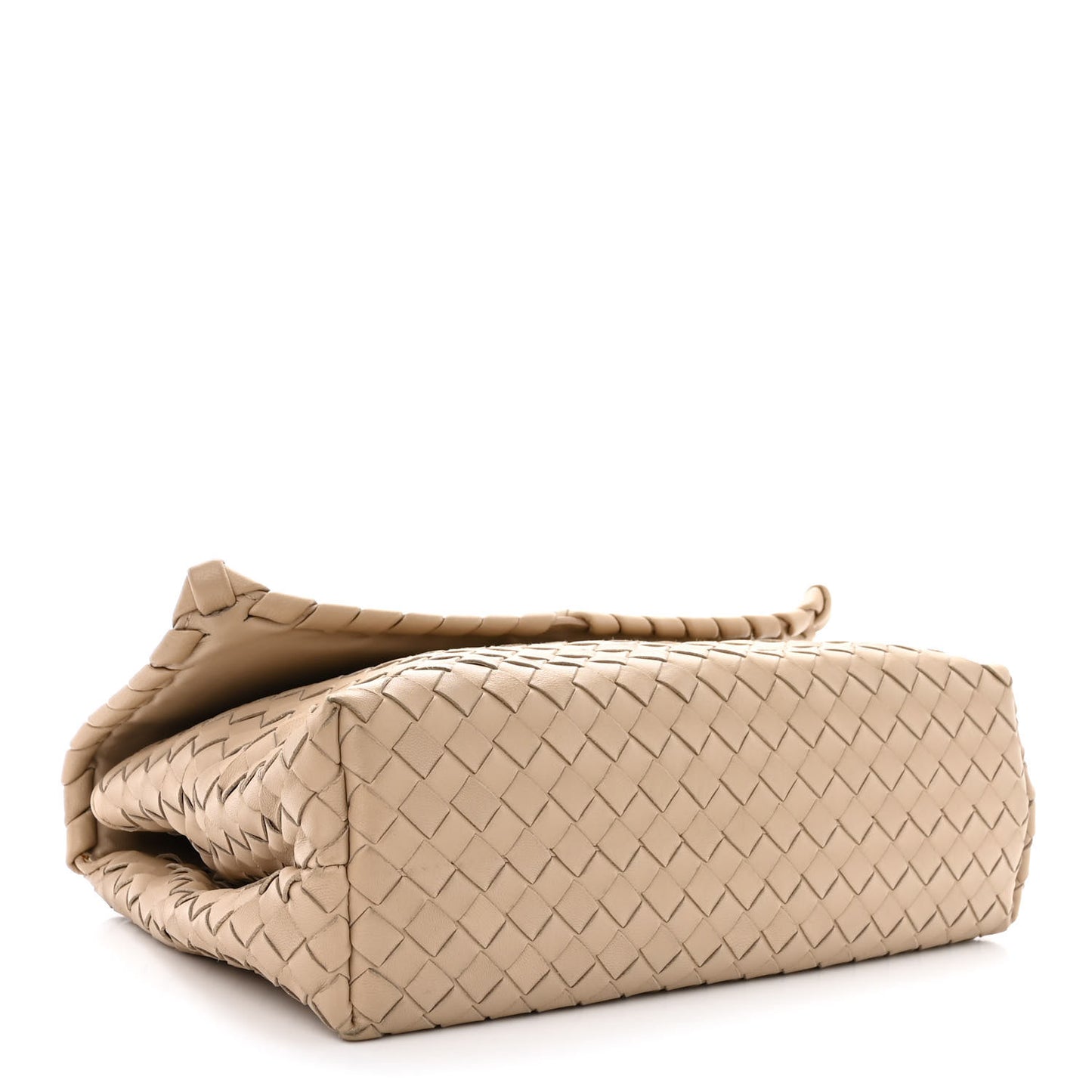 Nappa Intrecciato Small Olimpia Shoulder Bag Mink