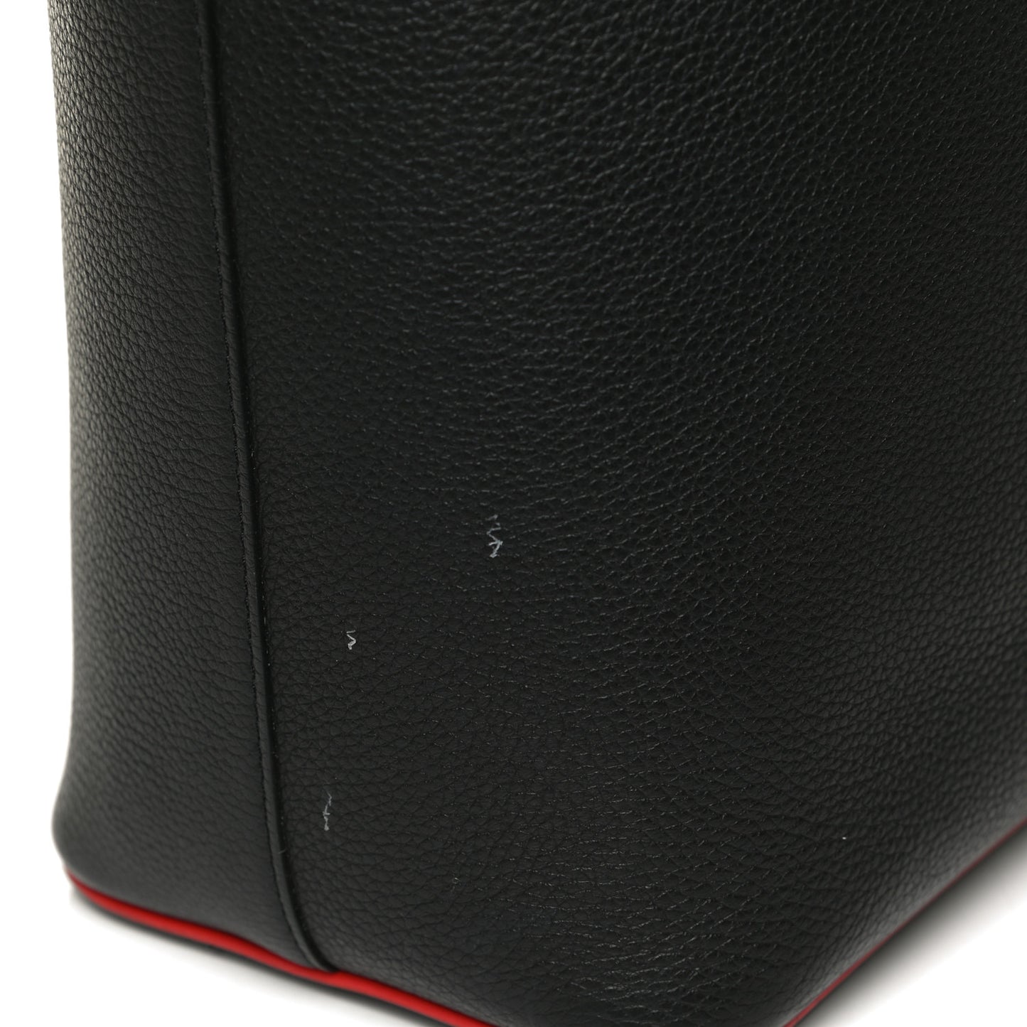 Calfskin Spikes East West Cabata Tote Black
