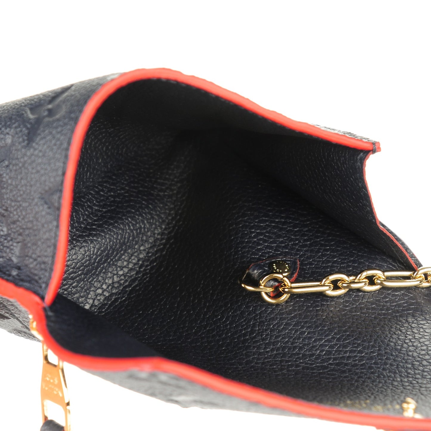 Empreinte Key Pouch Marine Rouge