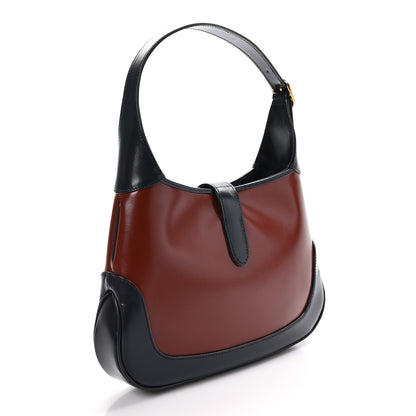 Gucci Boarded Dyana Lux Calfskin Bi-Color Small Jackie 1961 Hobo Mineral Red Blue 3 of 11