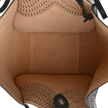 Alaia Calfskin Vienne Lili 22 Tote Black 9 of 11