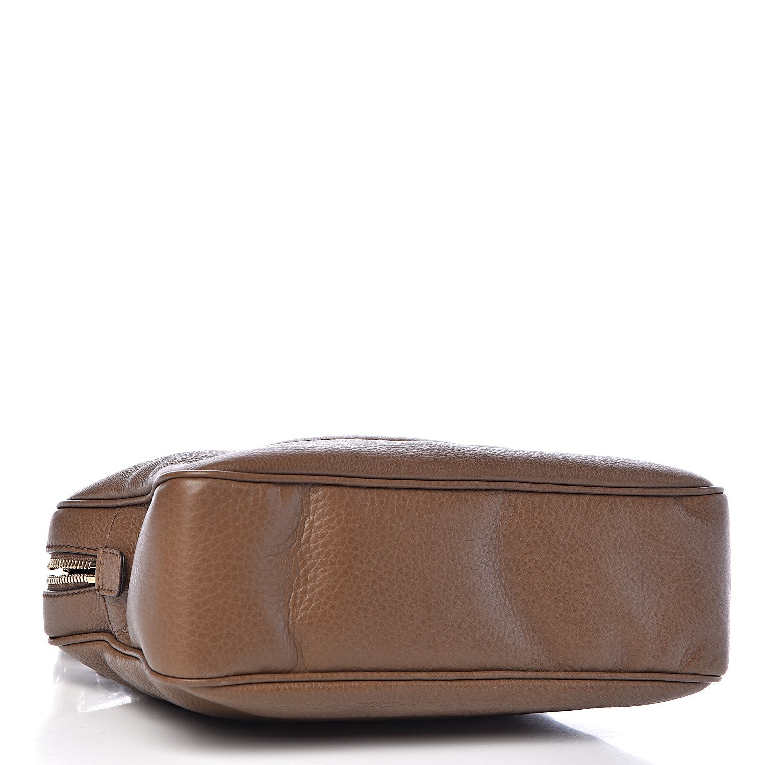 Gucci Pebbled Calfskin Small Soho Bowler Maple Brown 4 of 11