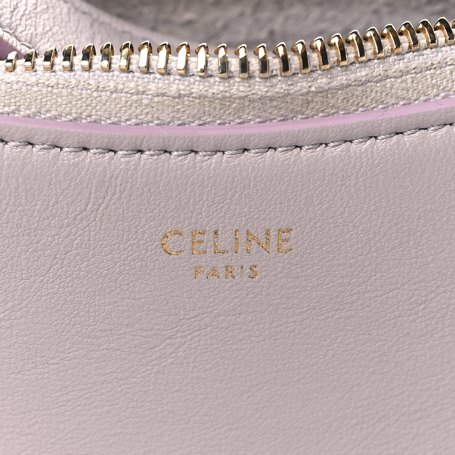 Celine Smooth Calfskin Ava Shoulder Bag Lavender Grey 6 of 8