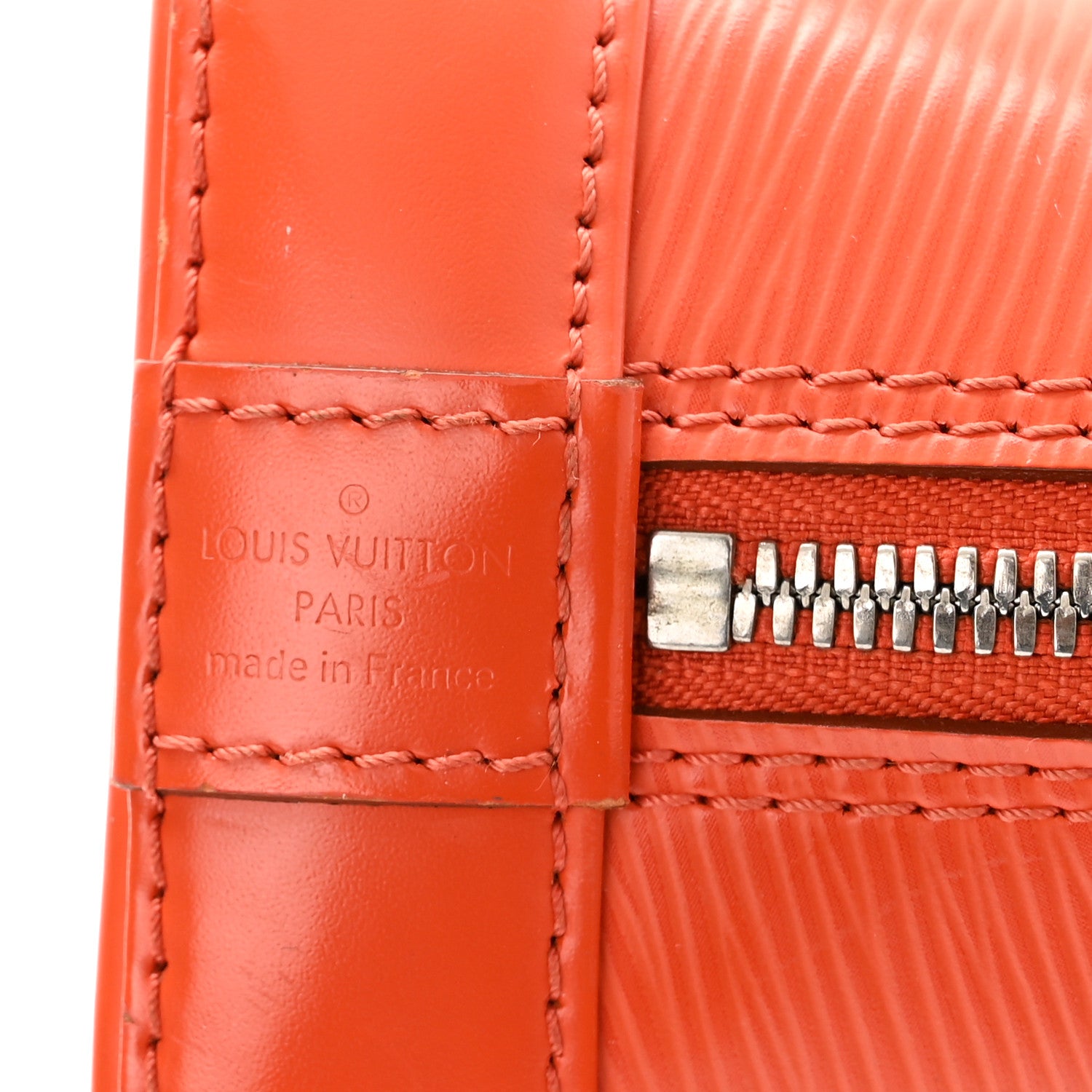 Louis Vuitton Epi Alma BB Piment 5 of 11