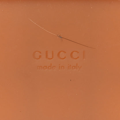 Gucci Monogram Maxi GG Angelina Platform 55mm Slide Sandals 39.5 Camel Ebony 8 of 10