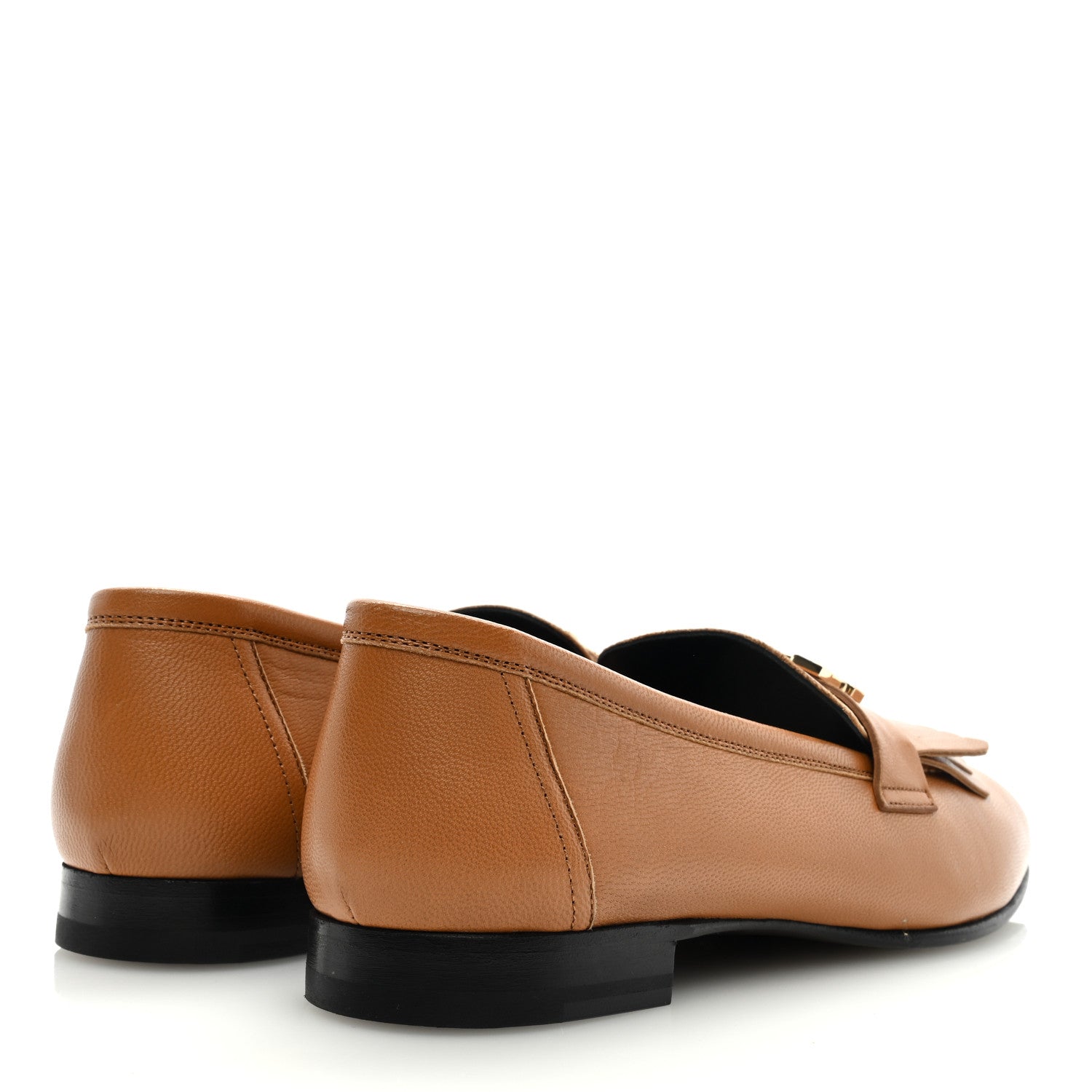 Hermes Goatskin Womens Royal Loafers 40 4 of 9