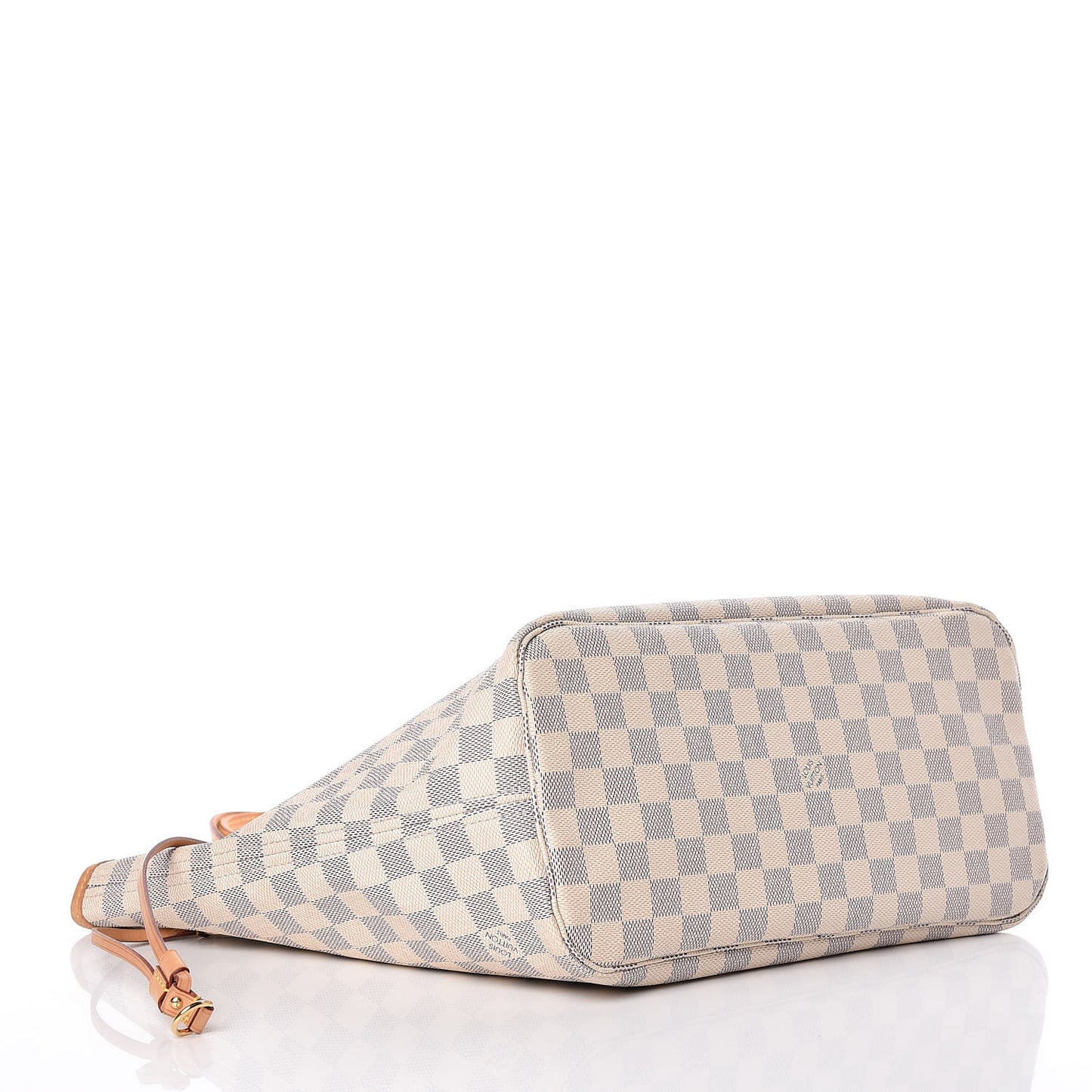 Damier Azur Neo Neverfull MM Rose Ballerine