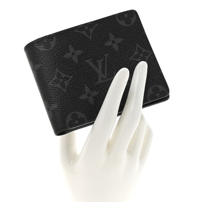 Louis Vuitton Monogram Eclipse Slender Wallet 2 of 12