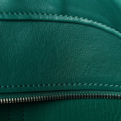 Balenciaga Calfskin Large Laundry Cabas Tote Green 14 of 16