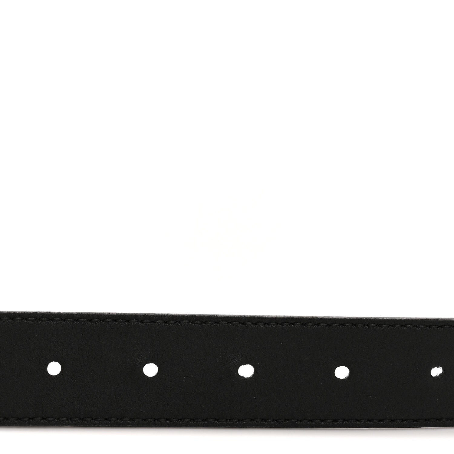Gucci Calfskin Double G 25mm Belt 110 44 Black 4 of 8