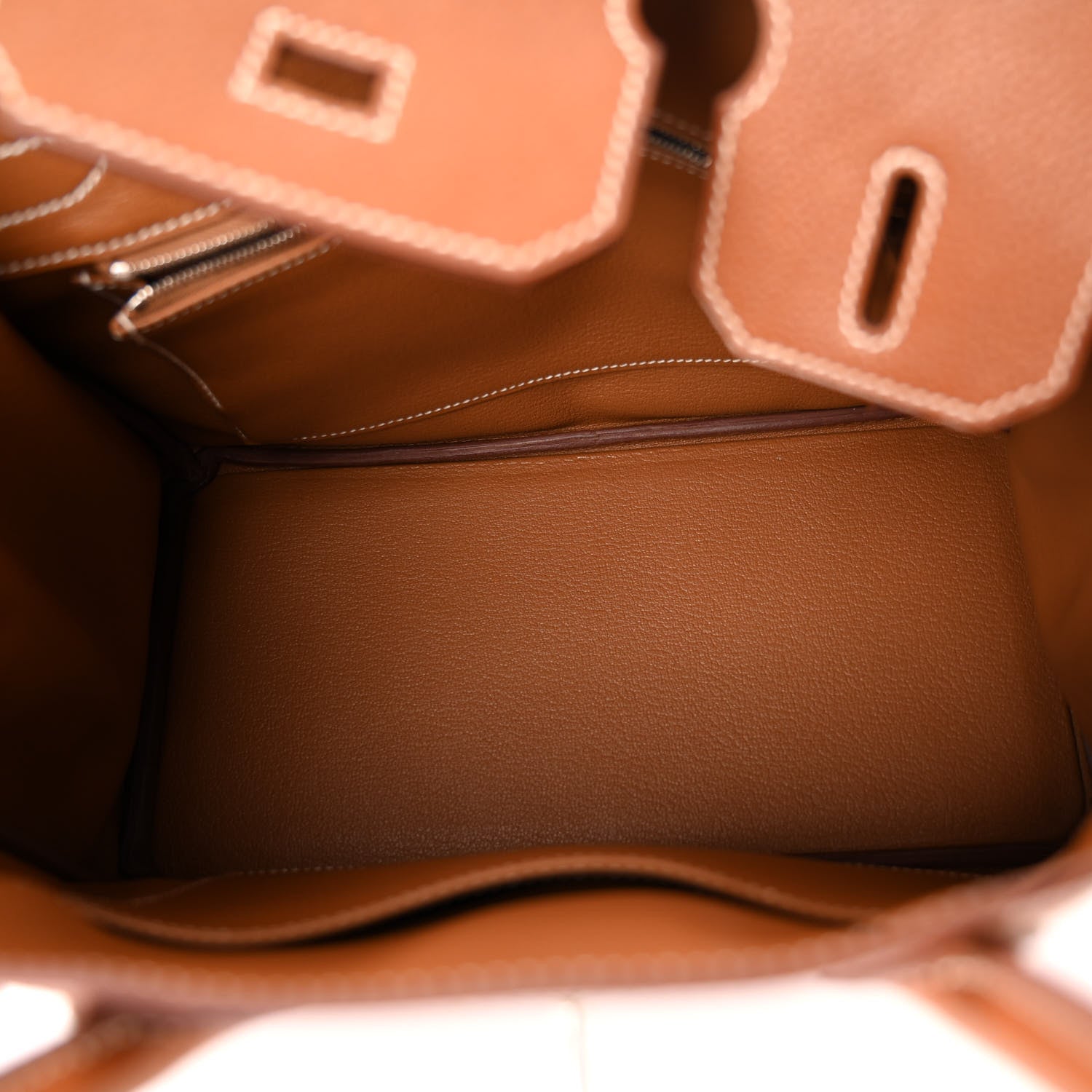 Hermes Natural Barenia Faubourg Birkin 30 Fauve 6 of 13
