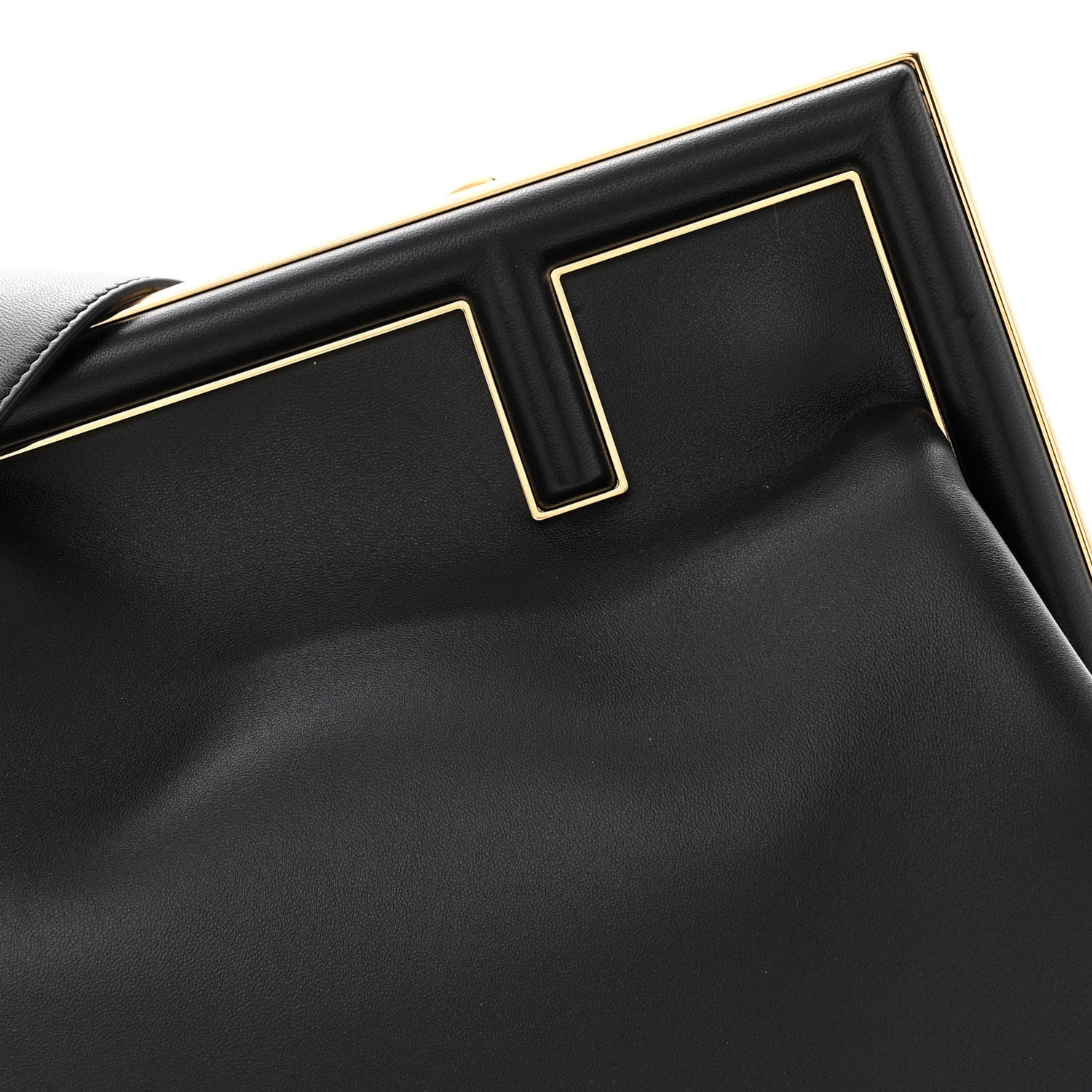 Fendi Shiny Nappa Medium Fendi First Black 9 of 11