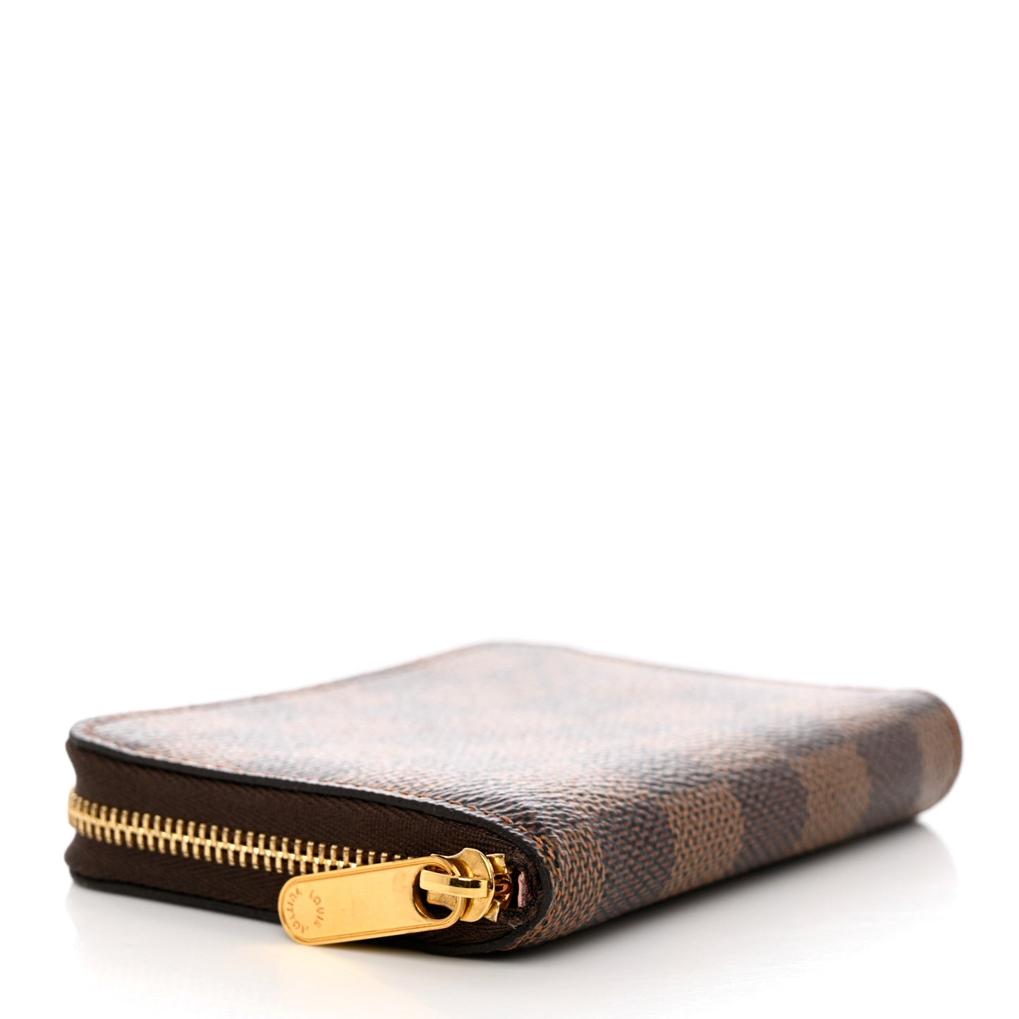 Damier Ebene Zippy Coin Purse Rose Ballerine