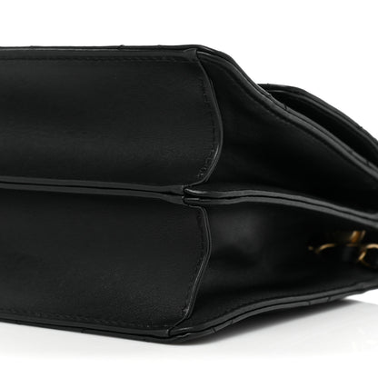 Chanel Calfskin Resin Quilted Mini Flap Black 9 of 20