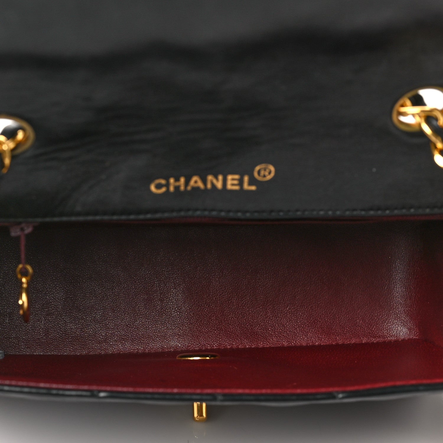 Chanel Lambskin Quilted Small Single Flap Black 4 of 8