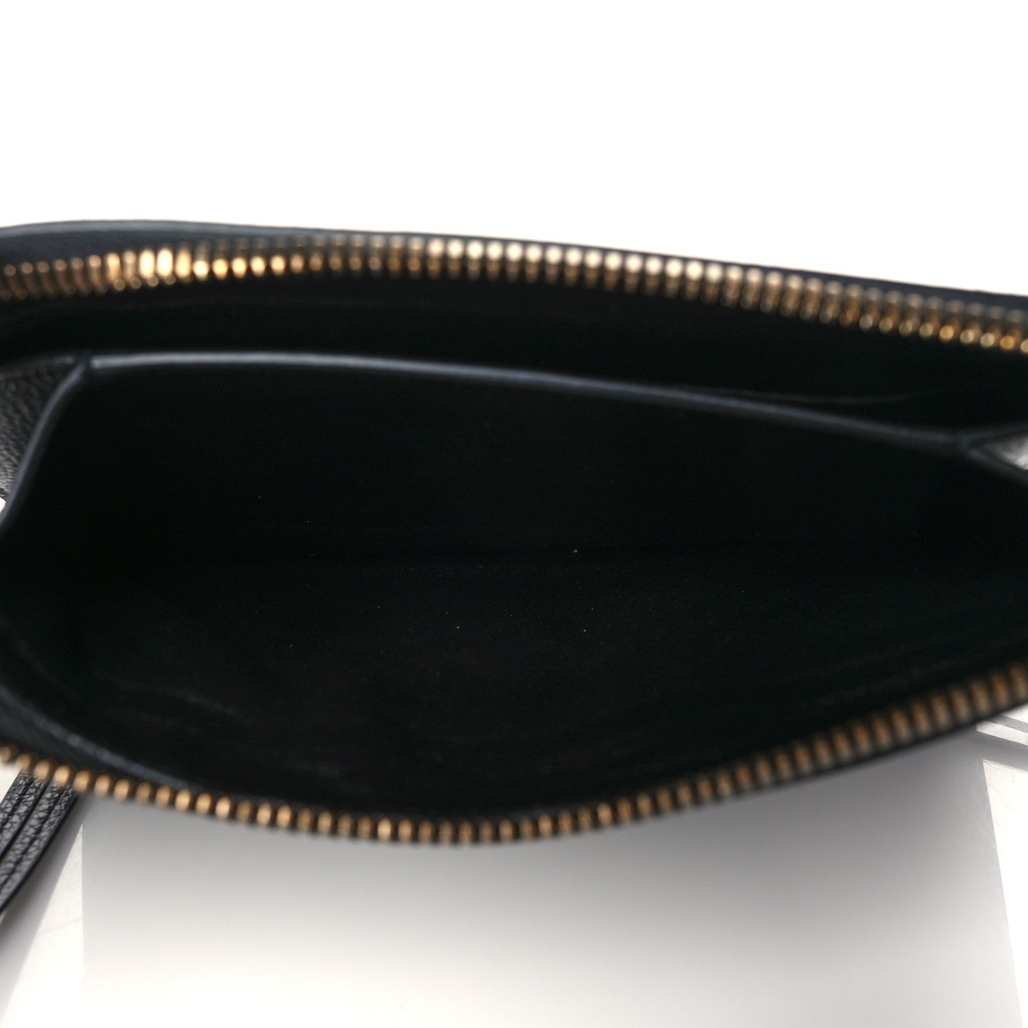 Balenciaga Grained Calfskin Neo Classic Gold Hardware Multipouch Black 5 of 10