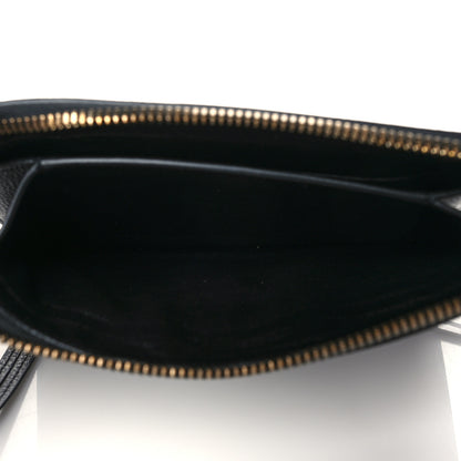 Balenciaga Grained Calfskin Neo Classic Gold Hardware Multipouch Black 5 of 10
