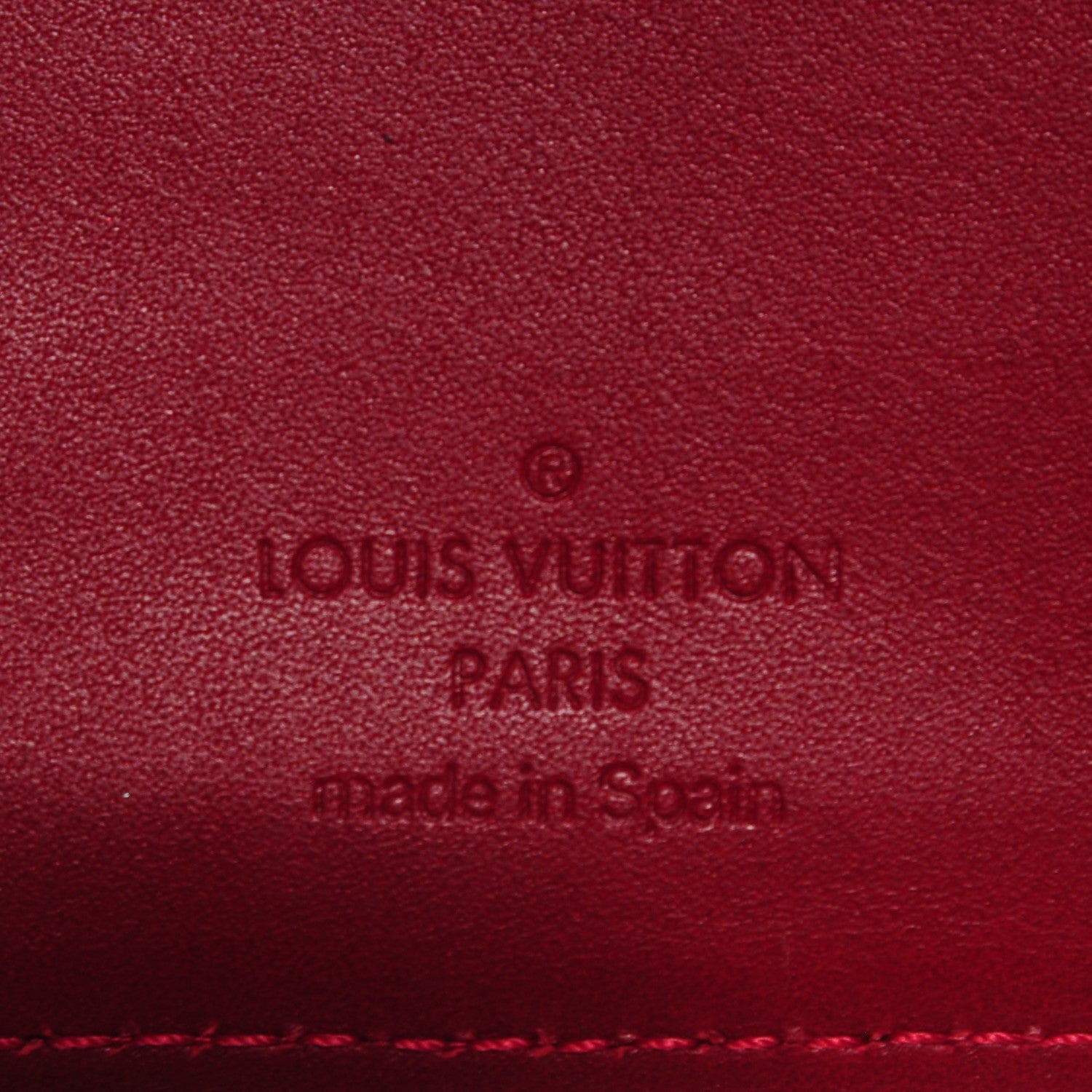 Louis Vuitton Vernis Small Ring Cover Agenda Pomme D'Amour 6 of 8
