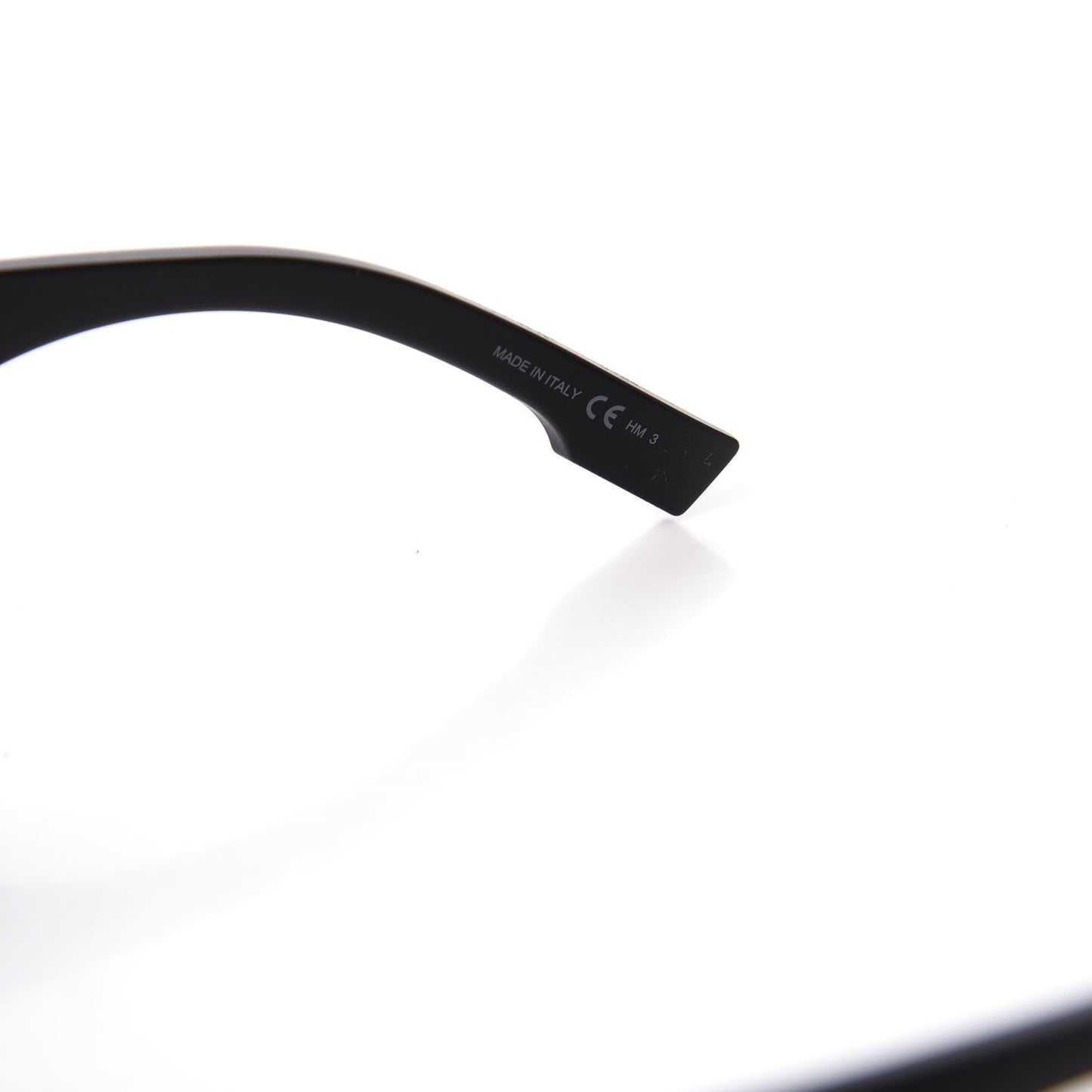 Acetate Square DiorID1 Sunglasses Black