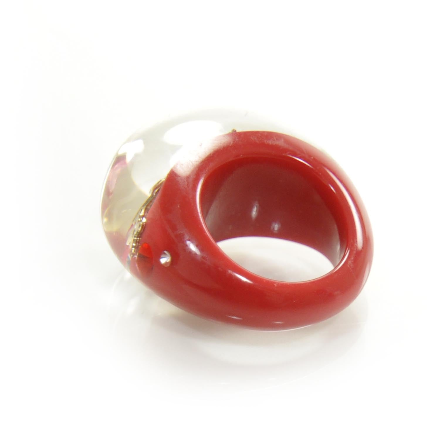 Louis Vuitton Inclusion Ring Pomme D'Amour Red 5.5 2 of 4
