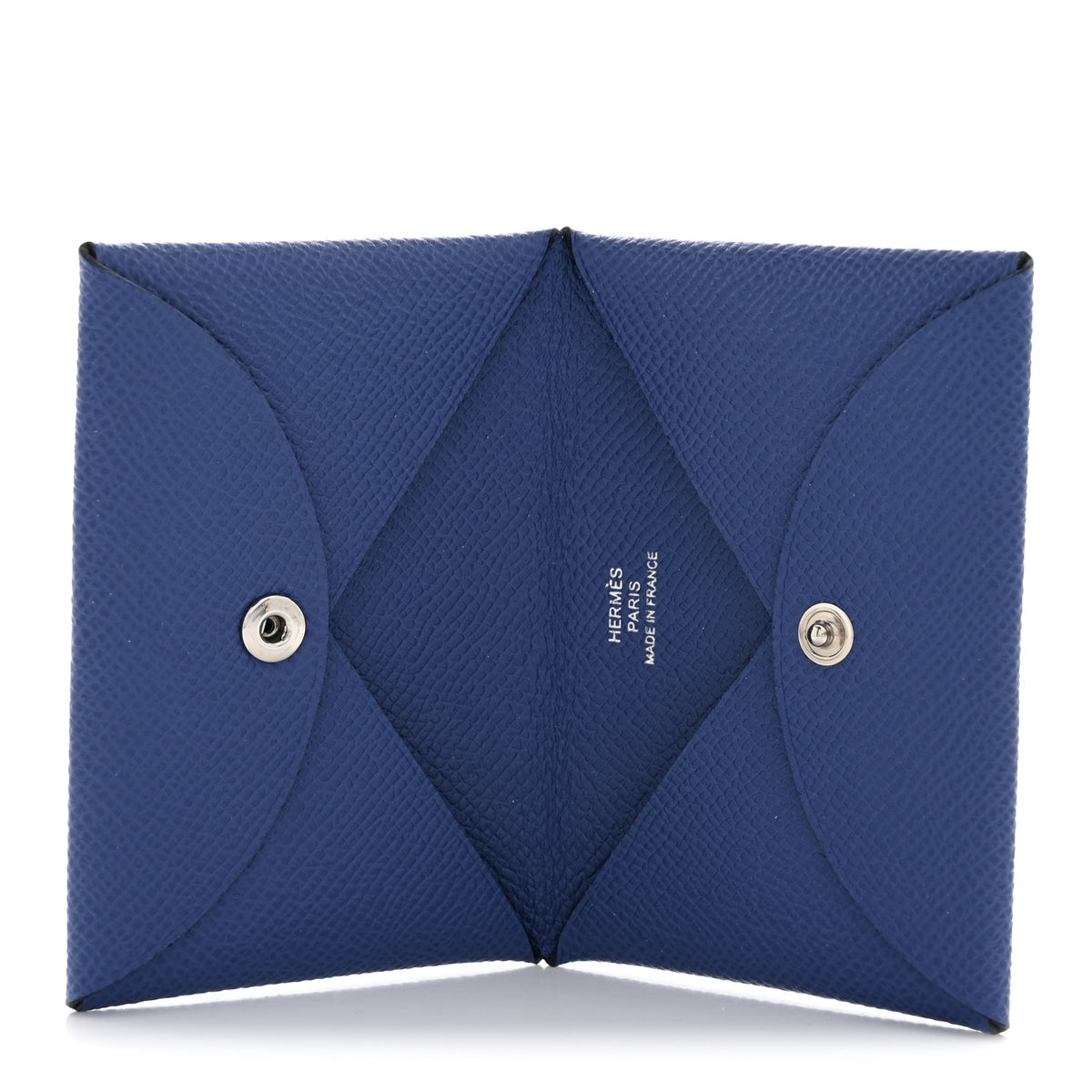 Epsom Calvi Card Case Deep Bleu