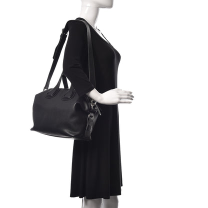 Givenchy Pebbled Calfskin Small Nightingale Black 2 of 10