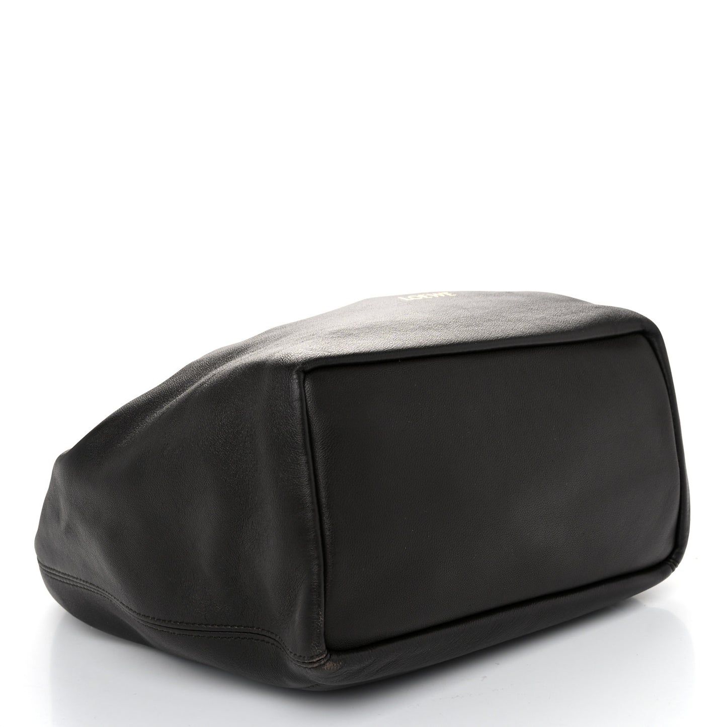 Nappa Small Squeeze Bag Chocolate