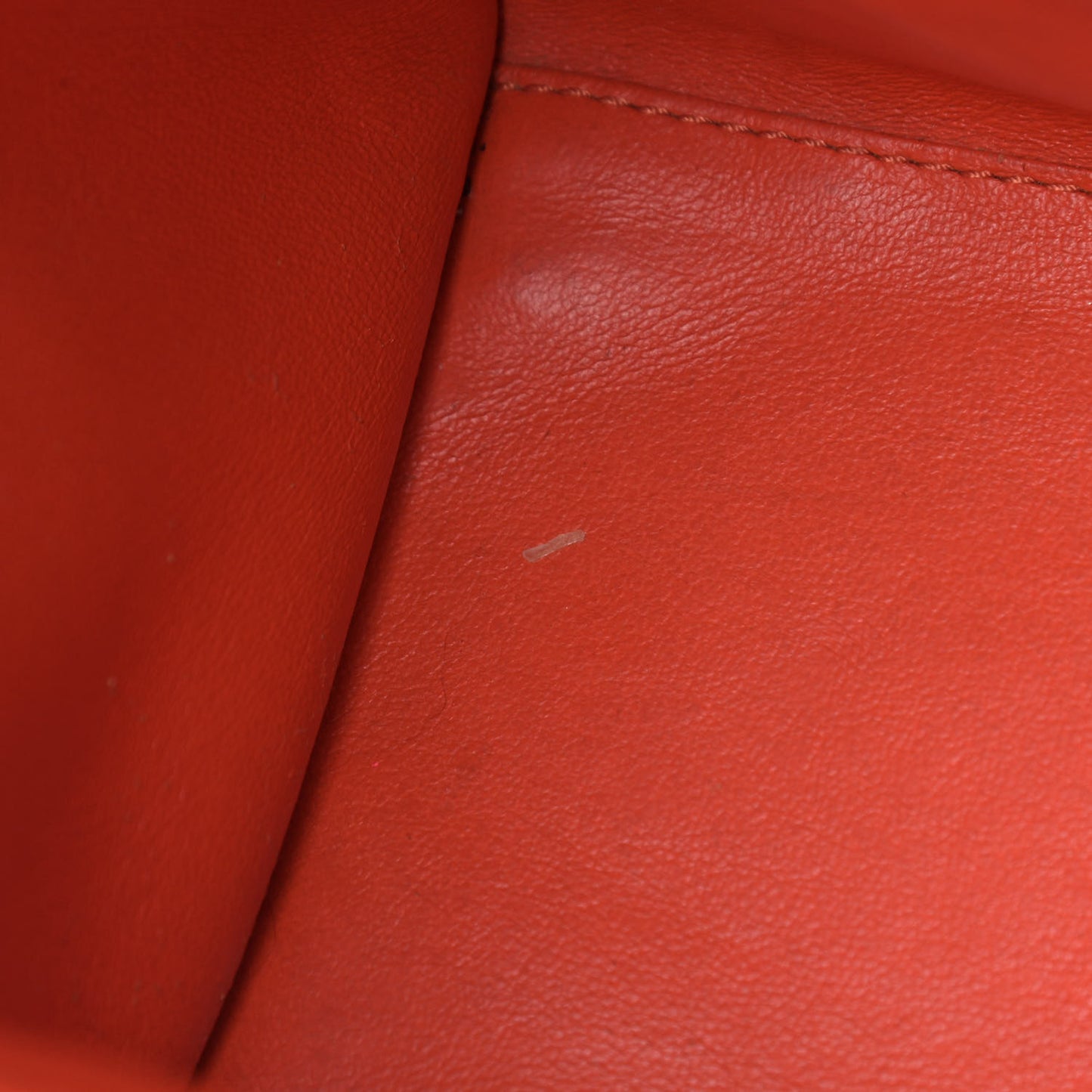 Smooth Calfskin Micro Luggage Bright Orange