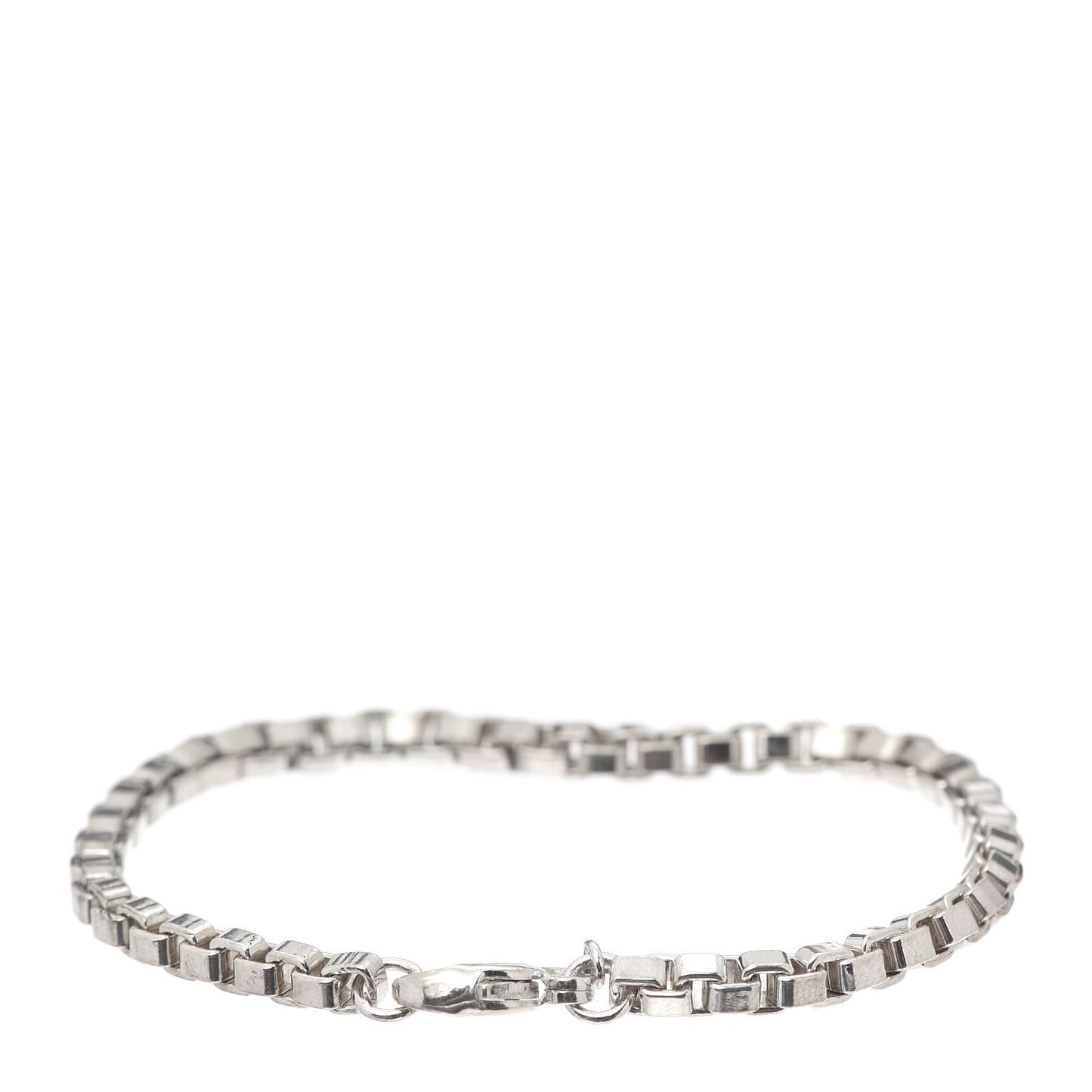 Sterling Silver 4mm Venetian Link Bracelet