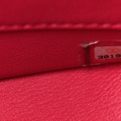 Chanel Lambskin Quilted Small Trendy CC Bowling Bag Pink 8 of 14