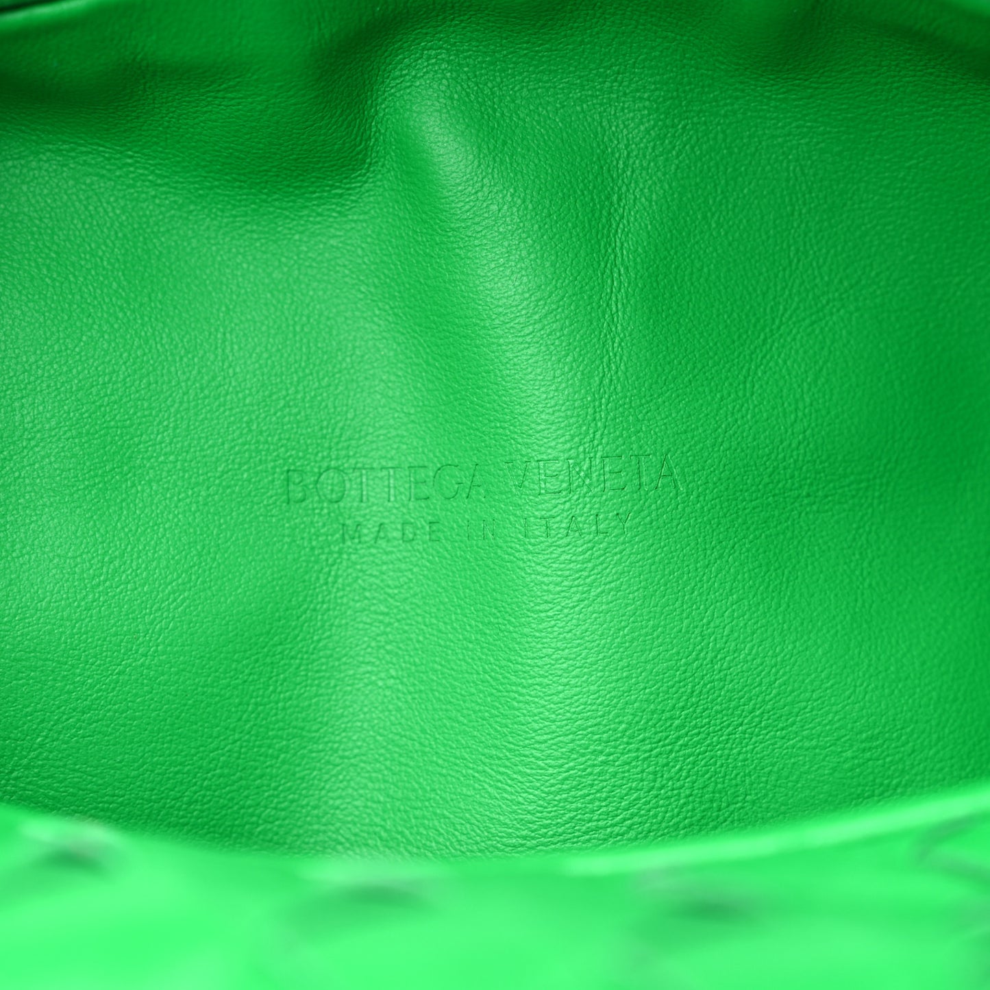 Nappa Intrecciato Teen Jodie Hobo Parakeet