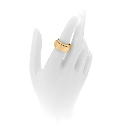 Piaget 18K Yellow Gold 6 Diamond Possession Movable Ring 54 6.75 2 of 5