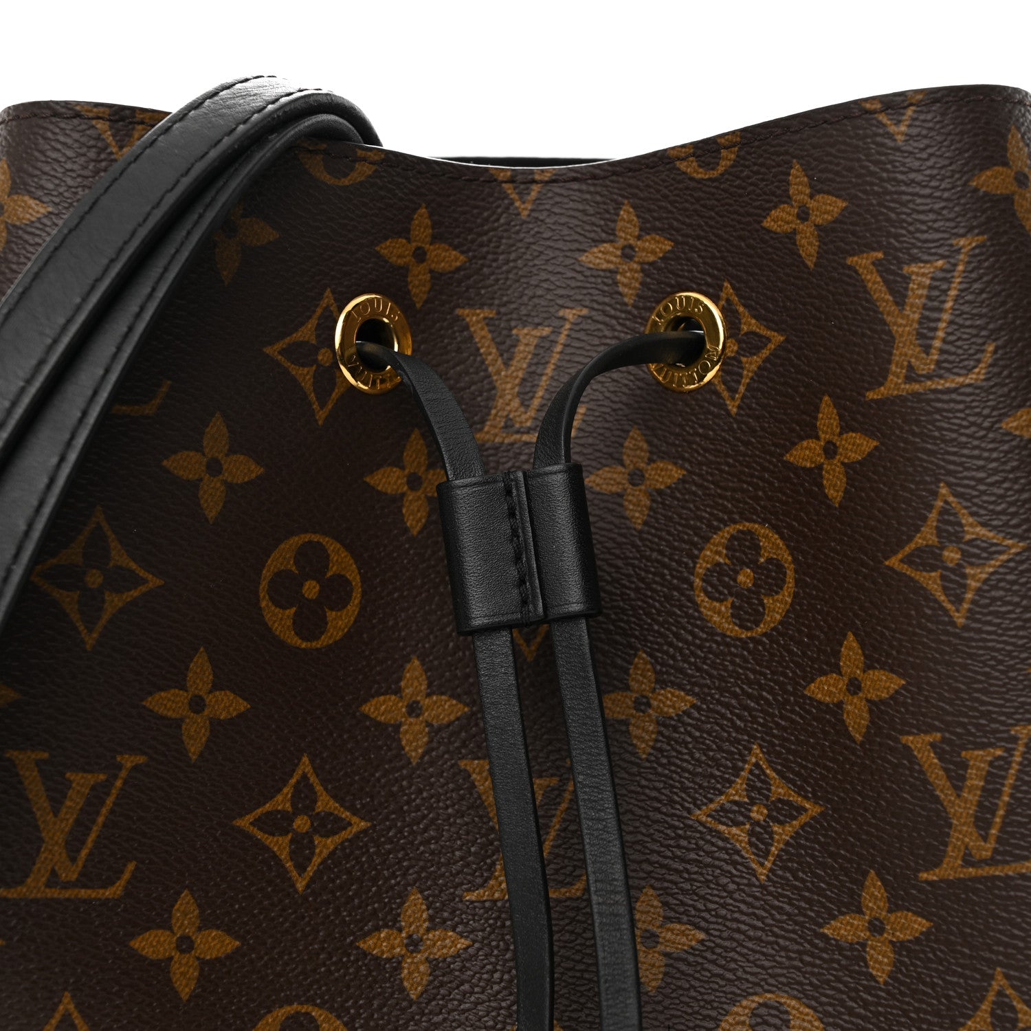 Louis Vuitton Monogram Neonoe MM Black 7 of 10