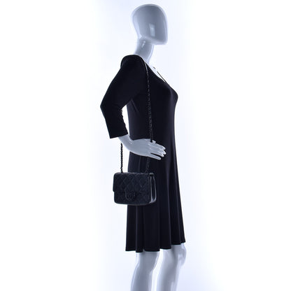 Chanel Caviar Quilted Incognito Mini Square Flap Black 2 of 11