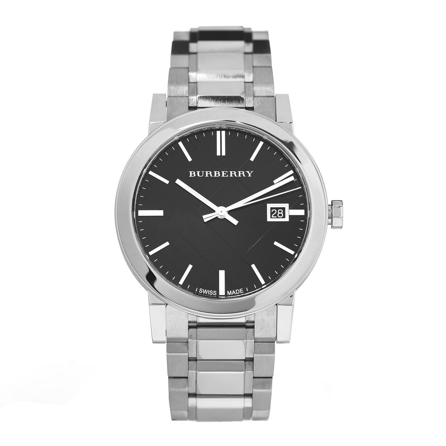 Stainless Steel 38mm The City Quartz Watch Black BU9001