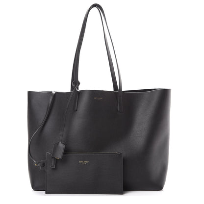 Saint Laurent Calfskin Large Shopping Tote Black 1 of 10