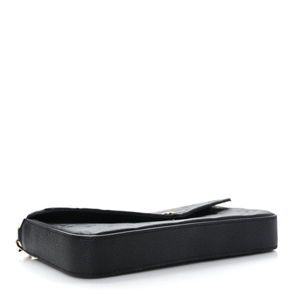 Louis Vuitton Empreinte Pochette Felicie Chain Wallet Black 4 of 8