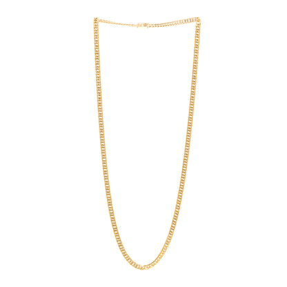 Parker & West by FASHIONPHILE 18K Yellow Gold Curb Chain Necklace 23.75" 3 of 6
