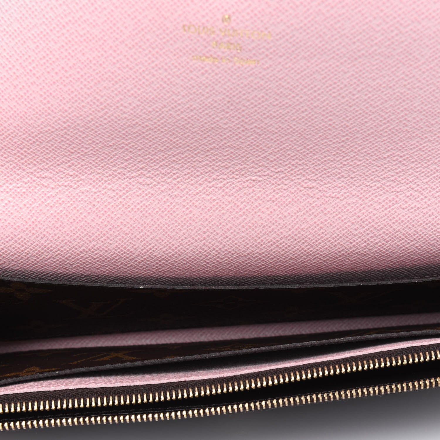 Louis Vuitton Monogram Emilie Wallet Rose Ballerine 5 of 20