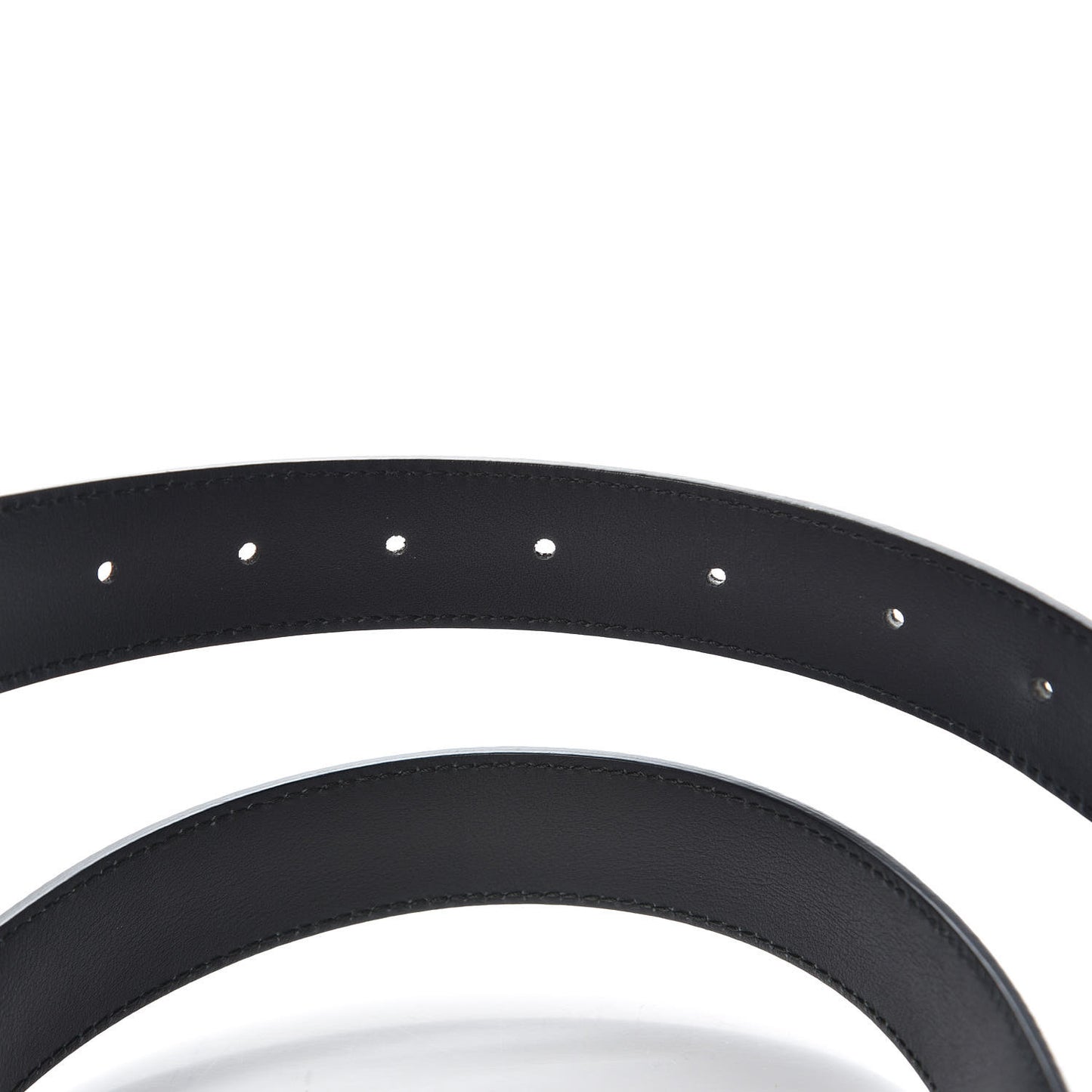 Calfskin Double G 30mm Belt 100 40 Black