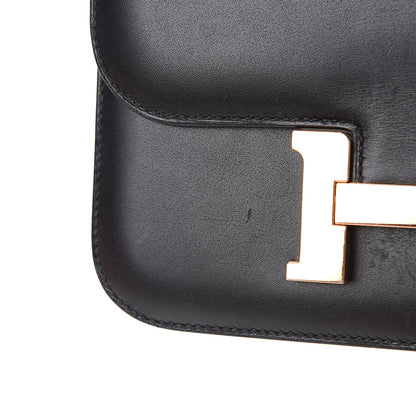 Hermes Veau Monsieur Constance 18 Black 16 of 17