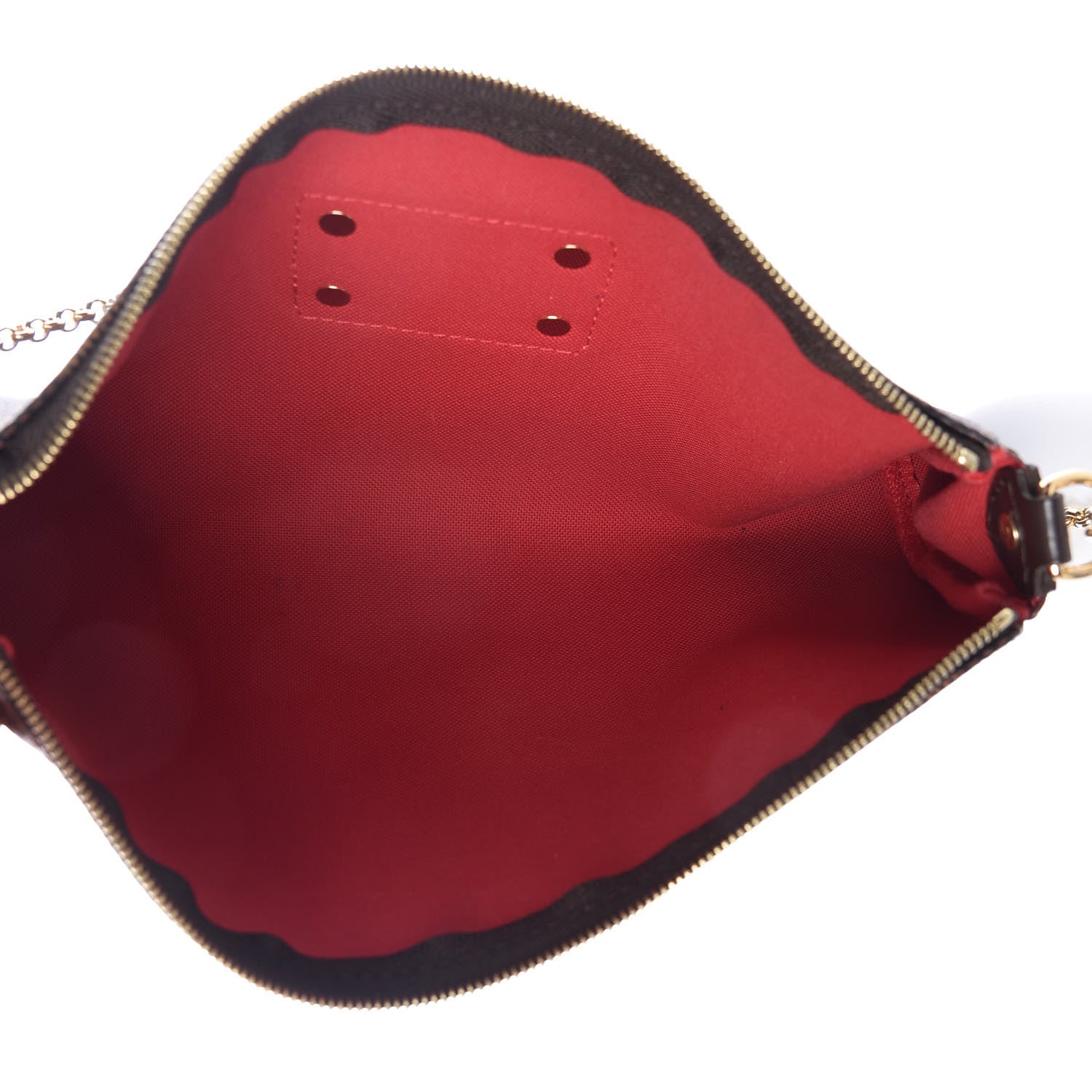 Louis Vuitton Damier Ebene Eva Clutch 5 of 9