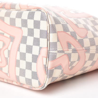 Louis Vuitton Damier Azur Tahitienne Neverfull MM 15 of 15