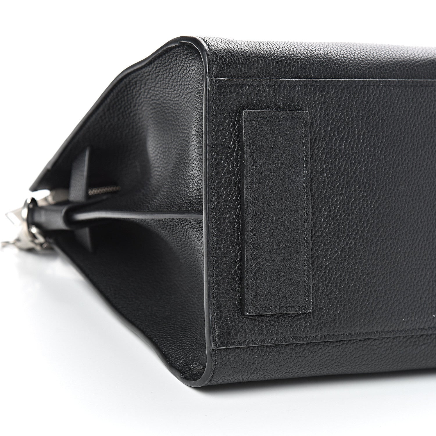 Saint Laurent Grained Calfskin Small Supple Sac De Jour Duffle Black 8 of 11