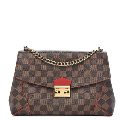 Louis Vuitton Damier Ebene Caissa Clutch Cherry 1 of 9