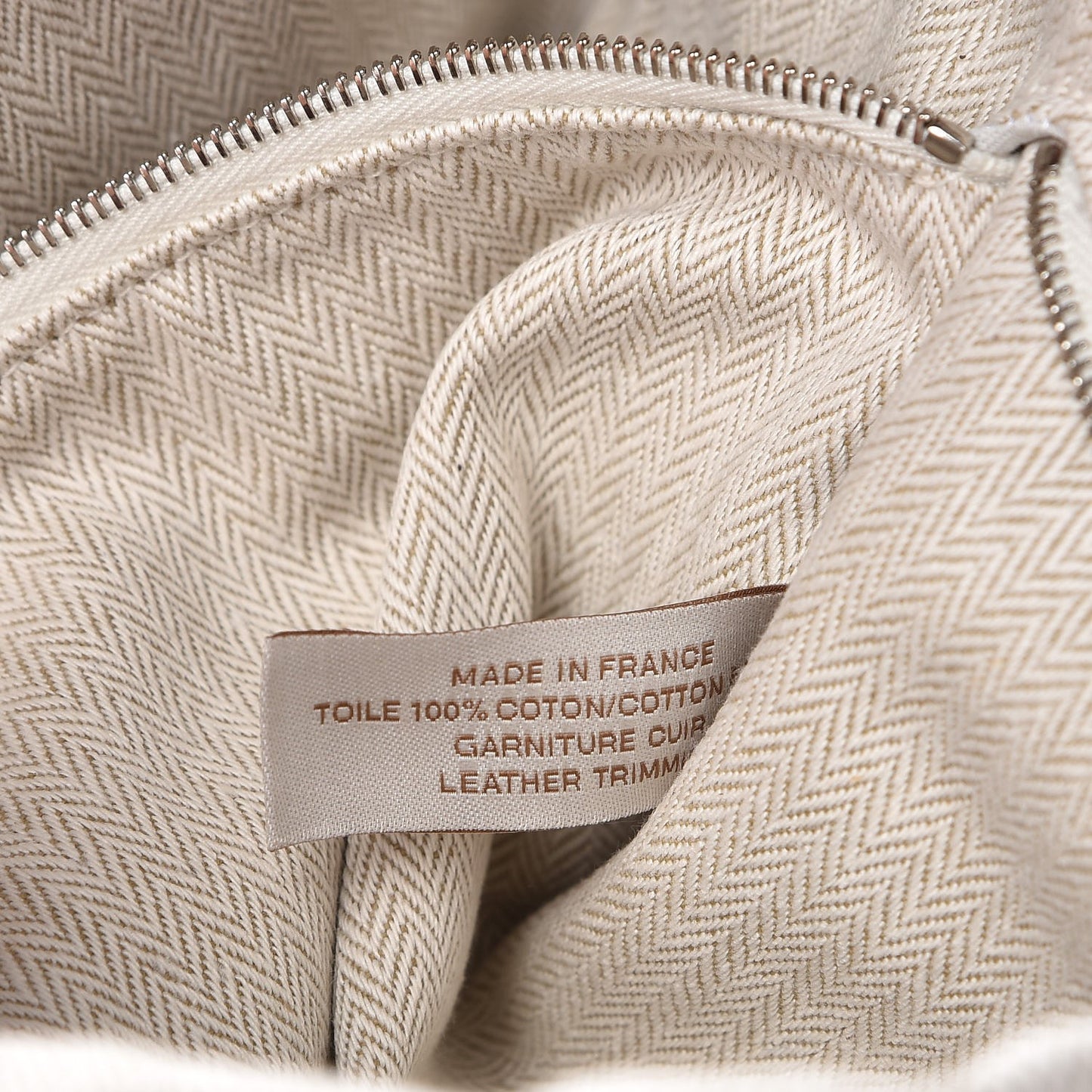 Canvas Barenia Fourbi 25 MM Pouch Naturel Fauve