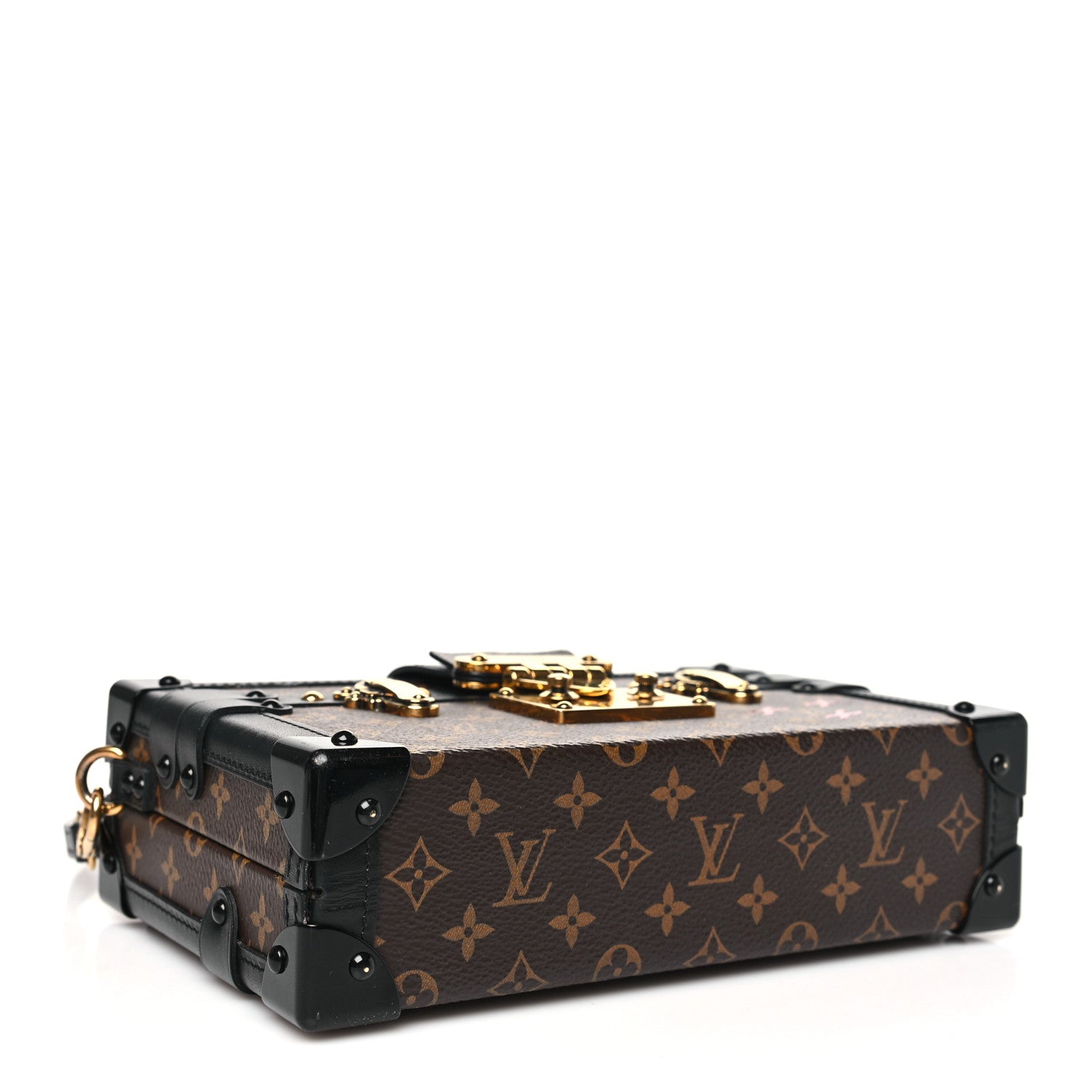 Louis Vuitton Monogram Petite Malle Black 4 of 11