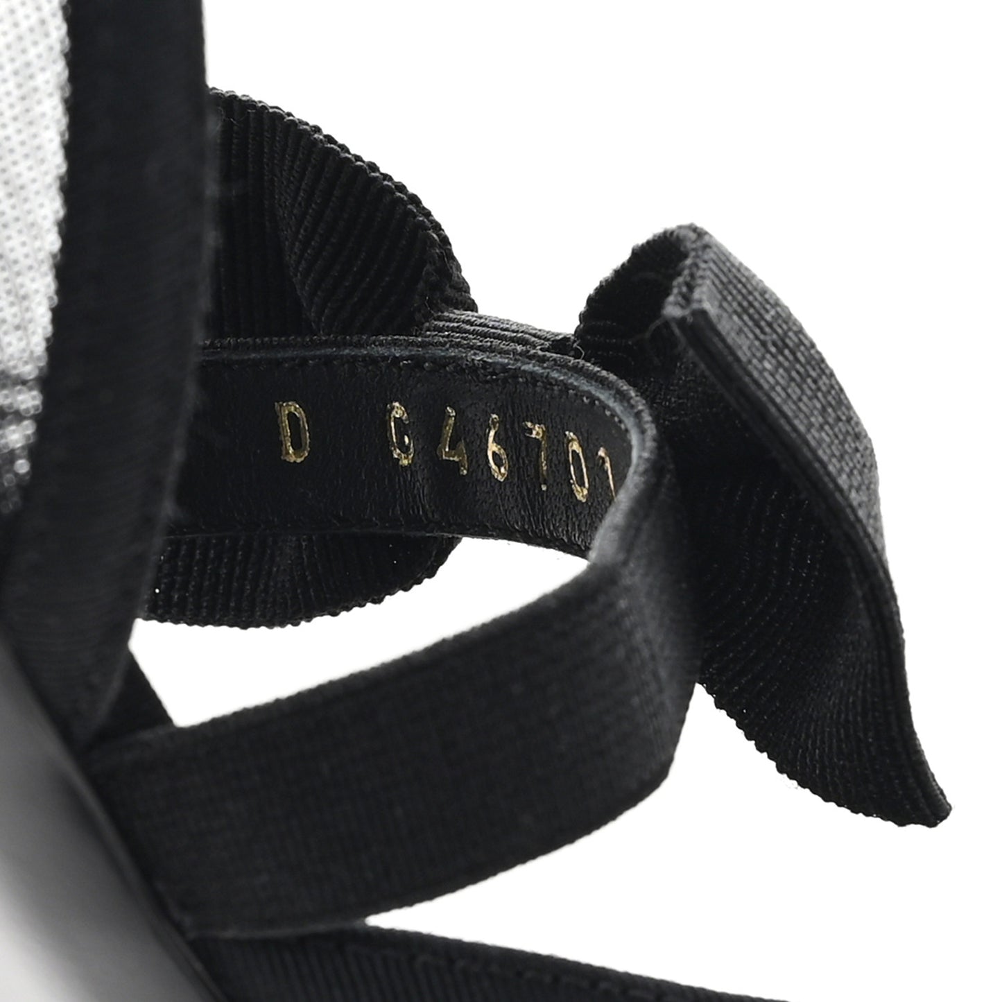 Mesh Grosgrain Mary Janes Flats 37 Black